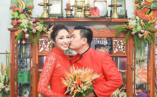 Hoa hậu Đại dương Đặng Thu Thảo chính thức là 'vợ người ta'