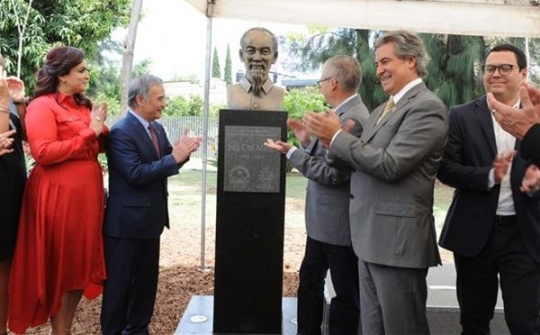 Bust of President Ho Chi Minh inaugurated in Mexico