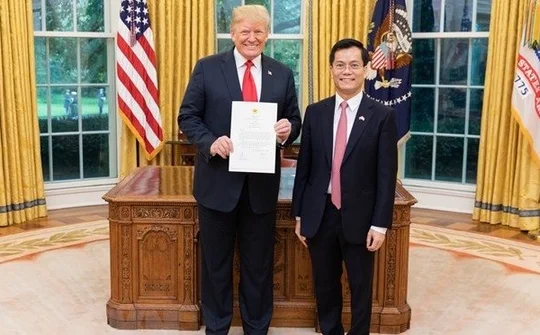 US President appreciates development of Vietnam-US ties