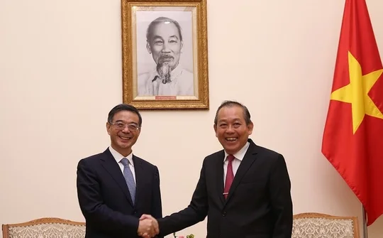 Chinese Chief Justice welcomed in Hanoi