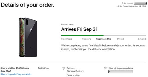 Những chiếc iPhone Xs, Xs Max đầu tiên sắp đến tay khách hàng