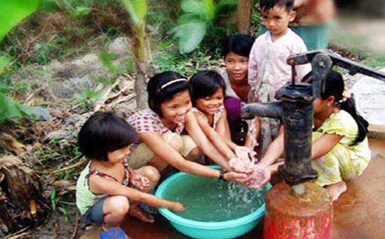 Tăng mức tín dụng cho công trình nước sạch nông thôn