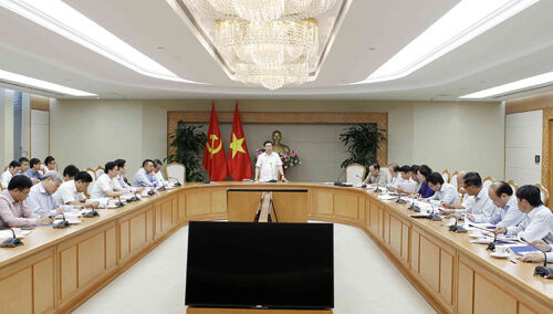 Phó Thủ tướng Vương Đình Huệ chủ trì cuộc họp Ban chỉ đạo về 12 dự án, doanh nghiệp yếu kém