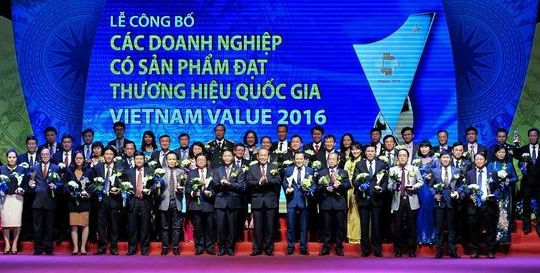 Tổ chức Lễ công bố doanh nghiệp có sản phẩm đạt Thương hiệu quốc gia