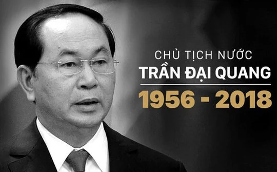 Quốc tang Chủ tịch nước Trần Đại Quang diễn ra trong 2 ngày 26, 27/9  