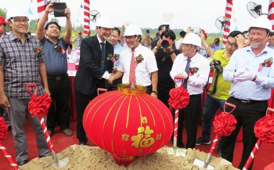 Work starts on US$49.75 million solar power plant in Long An