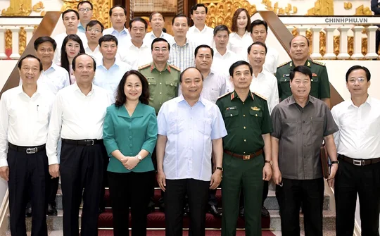 Thủ tướng làm việc với lãnh đạo tỉnh Lạng Sơn