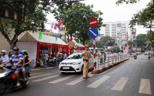 Kế hoạch phân luồng giao thông trong 2 ngày lễ Quốc tang