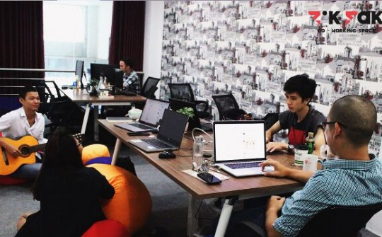 'Không gian làm việc chung' hòa theo dòng chảy khởi nghiệp