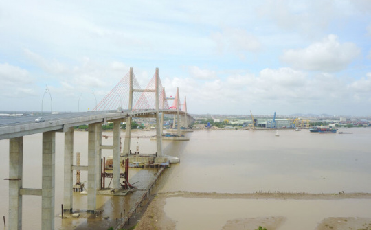 Cầu Bạch Đằng dự kiến sẽ chính thức thu phí vào đầu tháng 10/2018