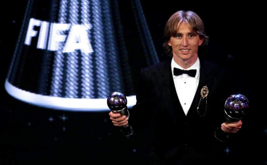 Giành The Best, Modric lật đổ 'triều đại' Ronaldo và Messi