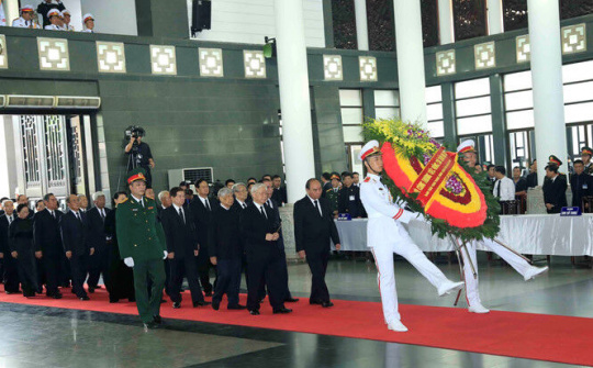 Lễ viếng Chủ tịch nước Trần Đại Quang