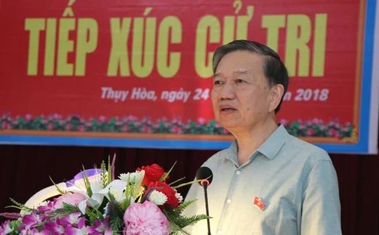 Minister To Lam meets voters in Bac Ninh