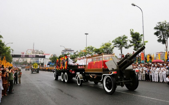 Lễ truy điệu và di quan Chủ tịch nước Trần Đại Quang
