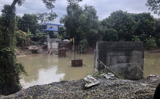 Ứng Hòa (Hà Nội): Có hay không sự 'tiếp tay' cho xây cầu sai phép?