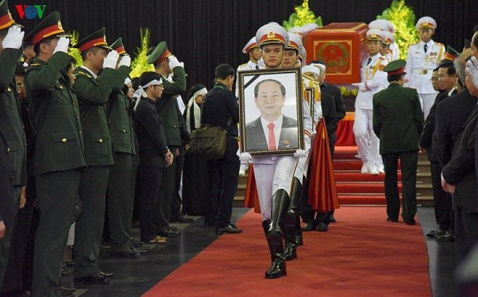 Lời cảm ơn của Ban Lễ tang và gia đình Chủ tịch nước Trần Đại Quang