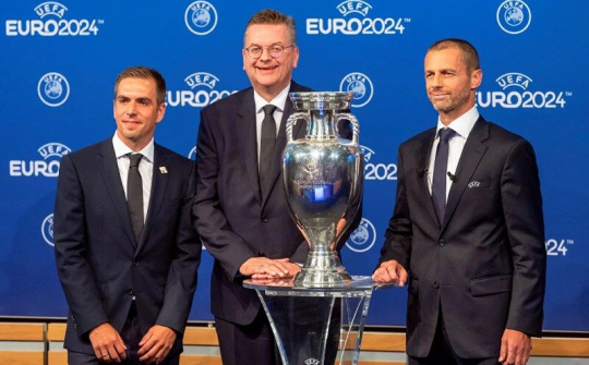 Đức chính thức giành quyền đăng cai EURO 2024