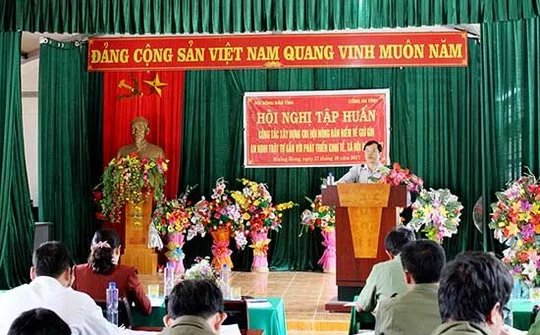 Sơn La: Hội Nông dân với phong trào phòng chống ma túy