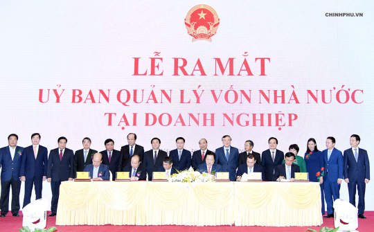 Ra mắt Ủy ban Quản lý vốn nhà nước tại doanh nghiệp