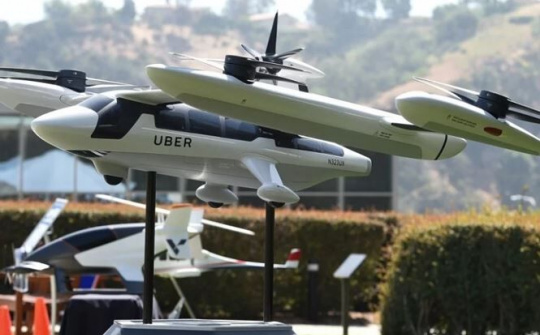 Uber thử nghiệm taxi bay tại 5 nước