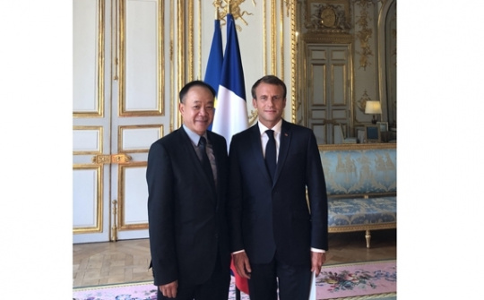 Vietnamese ambassadors present credentials to French, Armenian Presidents