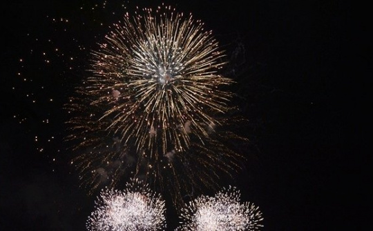 Fireworks light up Ho Chi Minh City sky on National Day