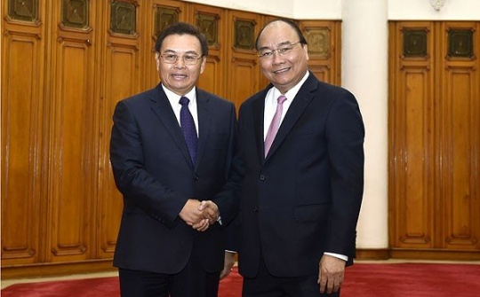 PM hosts Lao Front leader