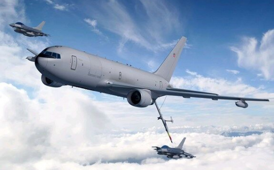 Không quân Mỹ sẽ sớm nhận 'thùng xăng bay' KC-46A