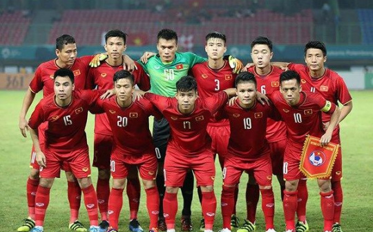 Xếp hạng các đội bóng Đông Nam Á sau ASIAD 2018