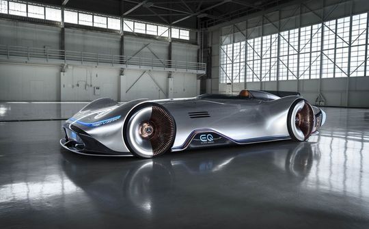 Mercesdes ra mắt mẫu xe ô tô chạy bằng điện thân thiện với môi trường
