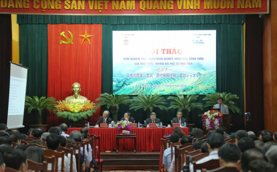 Trao đổi kinh nghiệm phát triển ‘tam nông’ Việt Nam-Nhật Bản