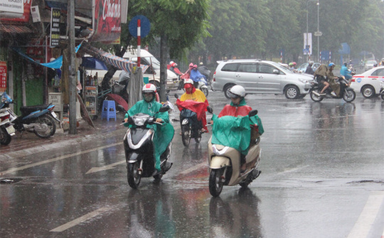 Dự báo thời tiết ngày 7/9: Bắc Bộ và Bắc Trung Bộ xuất hiện mưa lớn trên diện rộng