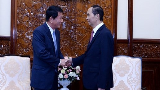 President welcomes VN-Japan, Japan-VN Special Ambassador