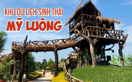 An Giang: Những "dấu ấn" tại khu du lịch sinh thái Mỹ Luông và Cồn Én