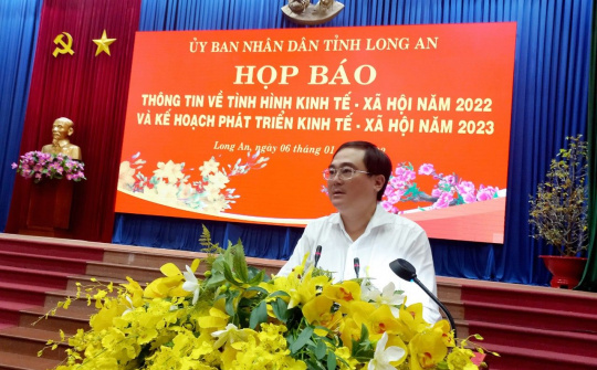Long An phấn đấu tăng trưởng kinh tế đạt 8 - 8,5% trong năm 2023