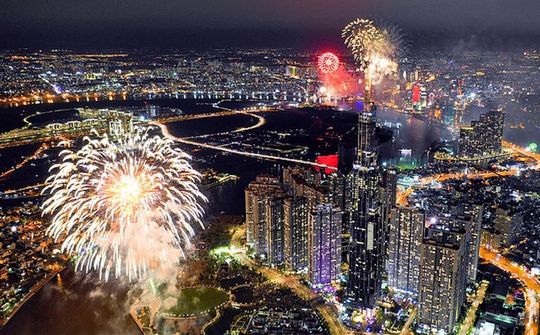 TP.HCM: Đề xuất 2 điểm bắn pháo hoa mừng Tết Dương lịch 2023