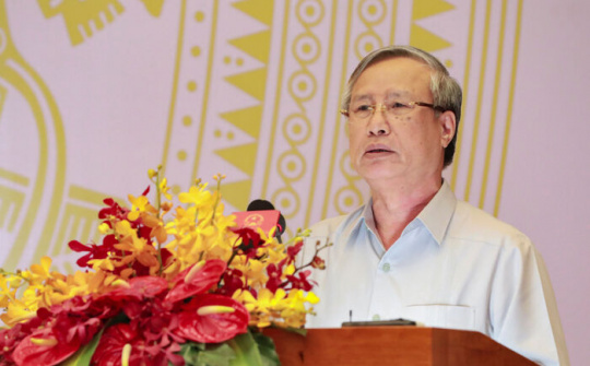 Thường trực Ban Bí thư dự Hội nghị Uỷ ban Trung ương MTTQ Việt Nam lần thứ 9