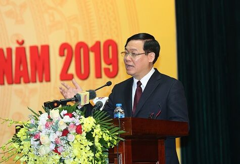 Phó Thủ tướng Vương Đình Huệ dự hội nghị triển khai nhiệm vụ năm 2019 của ngành thuế