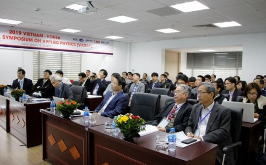 Gần 20 nhà khoa học Hàn Quốc sang Việt Nam dự hội nghị vật lý ứng dụng