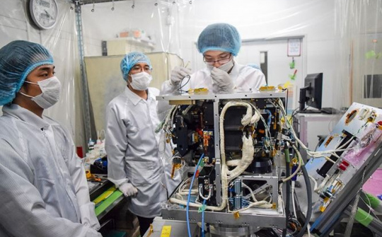 Lùi ngày phóng vệ tinh 'made by Vietnam' do thời tiết xấu