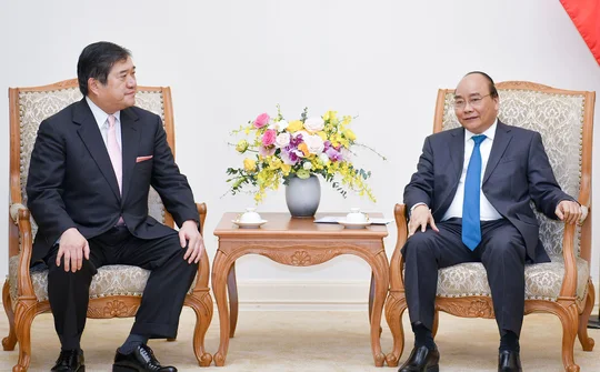 Thủ tướng tiếp lãnh đạo một số doanh nghiệp Nhật Bản đầu tư vào Việt Nam
