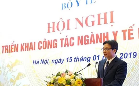 Phó Thủ tướng Vũ Đức Đam dự Hội nghị triển khai nhiệm vụ năm 2019 của Bộ Y tế    