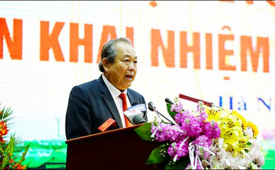 Phó Thủ tướng Trương Hòa Bình dự Hội nghị triển khai nhiệm vụ năm 2019 của Bộ Nội vụ