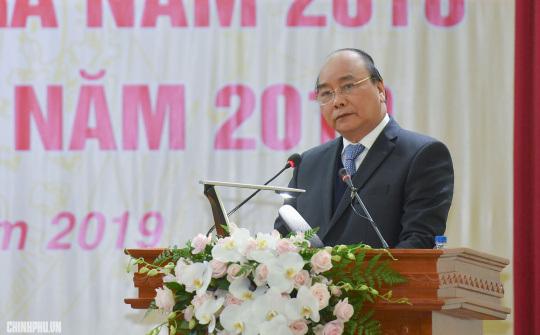 Thủ tướng dự Hội nghị triển khai nhiệm vụ năm 2019 của Thanh tra chính phủ
