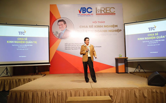 Hội thảo "Chia sẻ kinh nghiệm quản trị doanh nghiệp"