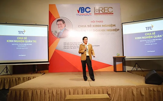 Hội thảo "Chia sẻ kinh nghiệm quản trị doanh nghiệp"