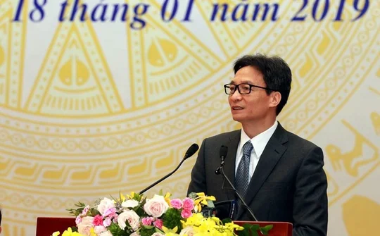 Phó Thủ tướng Vũ Đức Đam dự Hội nghị triển khai nhiệm vụ năm 2019 của Bộ LĐTB&XH