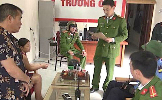 300 công an đồng loạt triệt phá nhiều tổ chức tín dụng đen tại Thanh Hóa