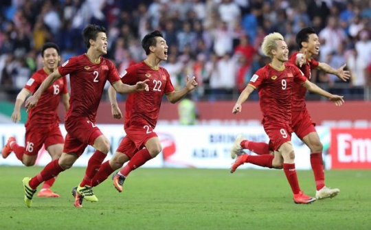 Thắng nghẹt thở Jordan, Việt Nam xuất sắc vào Tứ kết Asian Cup 2019