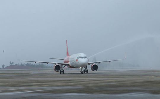 Hãng hàng không Vietjet Air khai trương đường bay Vân Đồn - Thành phố Hồ Chí Minh
